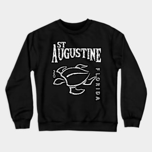 St Augustine Florida Sea Turtle Crewneck Sweatshirt